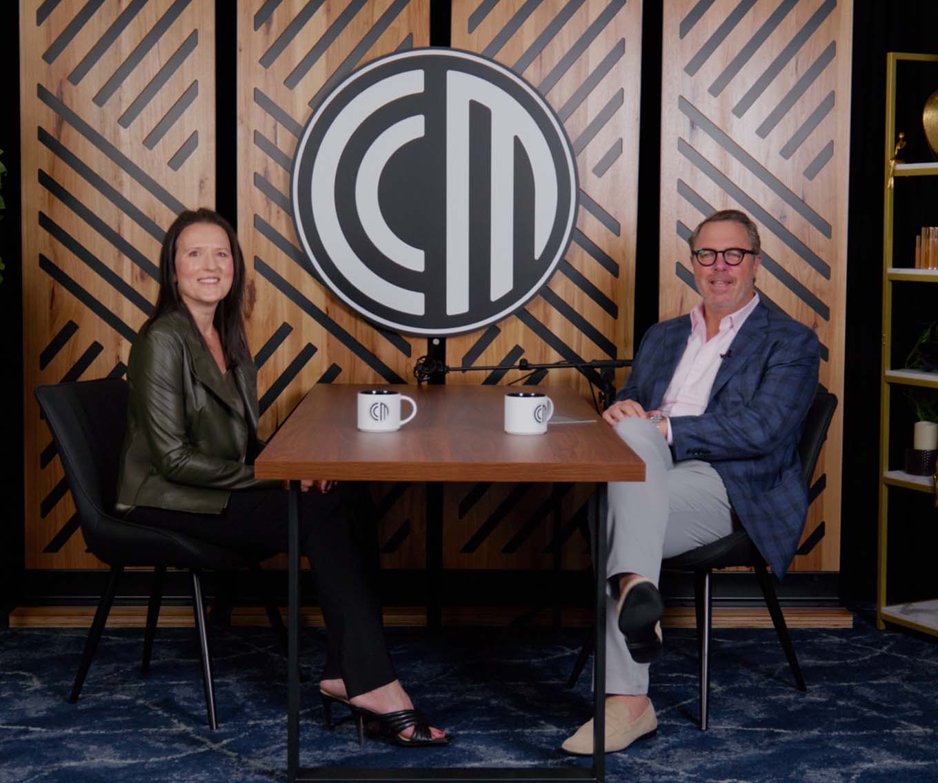 Mortgage loan officers April Janas and Hunter Marckwardt on CrossCountry Mortgage’s CCM Talks Podcast.