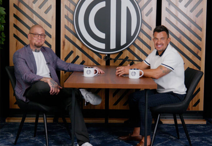 Mortgage loan officers JJ Mazzo and Gavin Ekstrom on CrossCountry Mortgage’s CCM Talks Podcast.